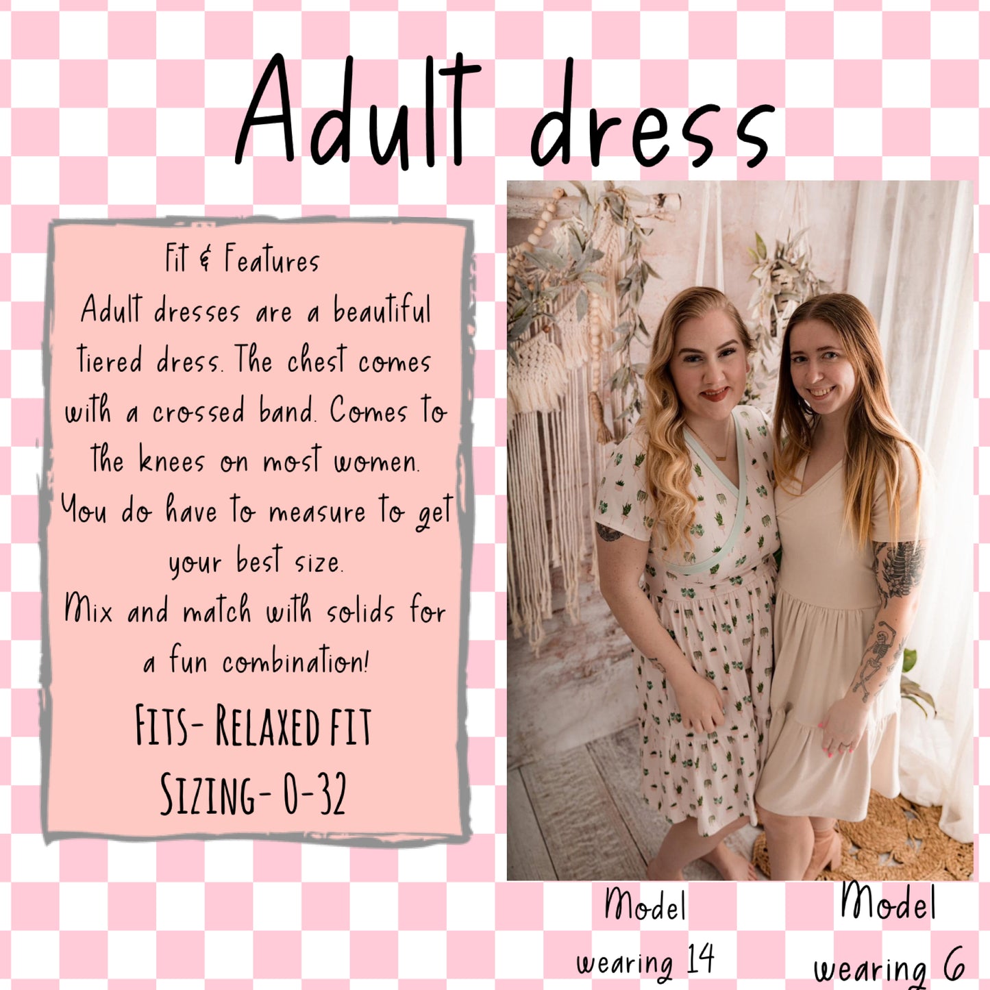 Adult outfits