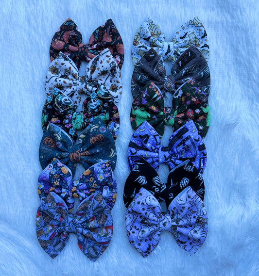 Halloween bows